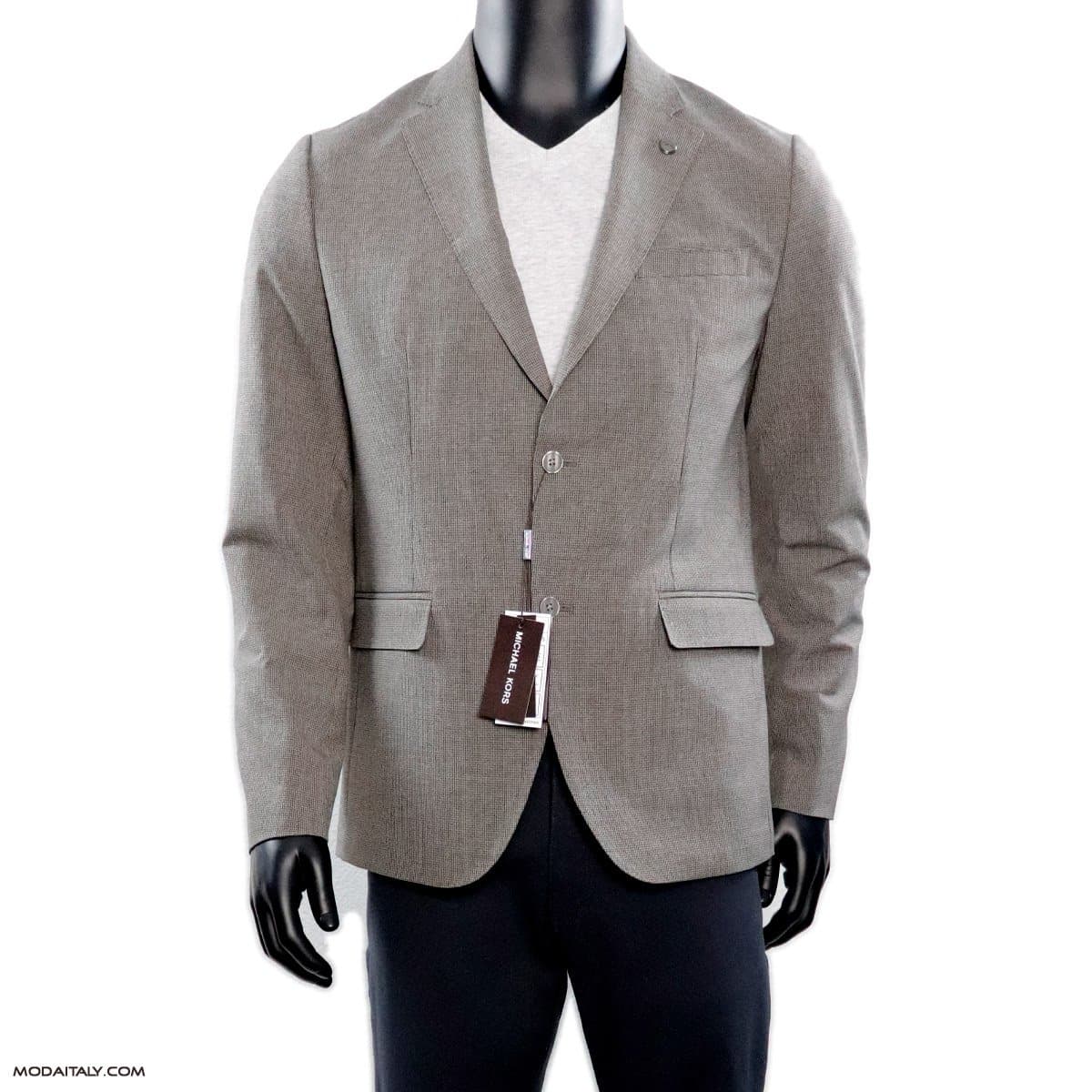 Michael Kors Modern-Fit Mushroom Sports Coat