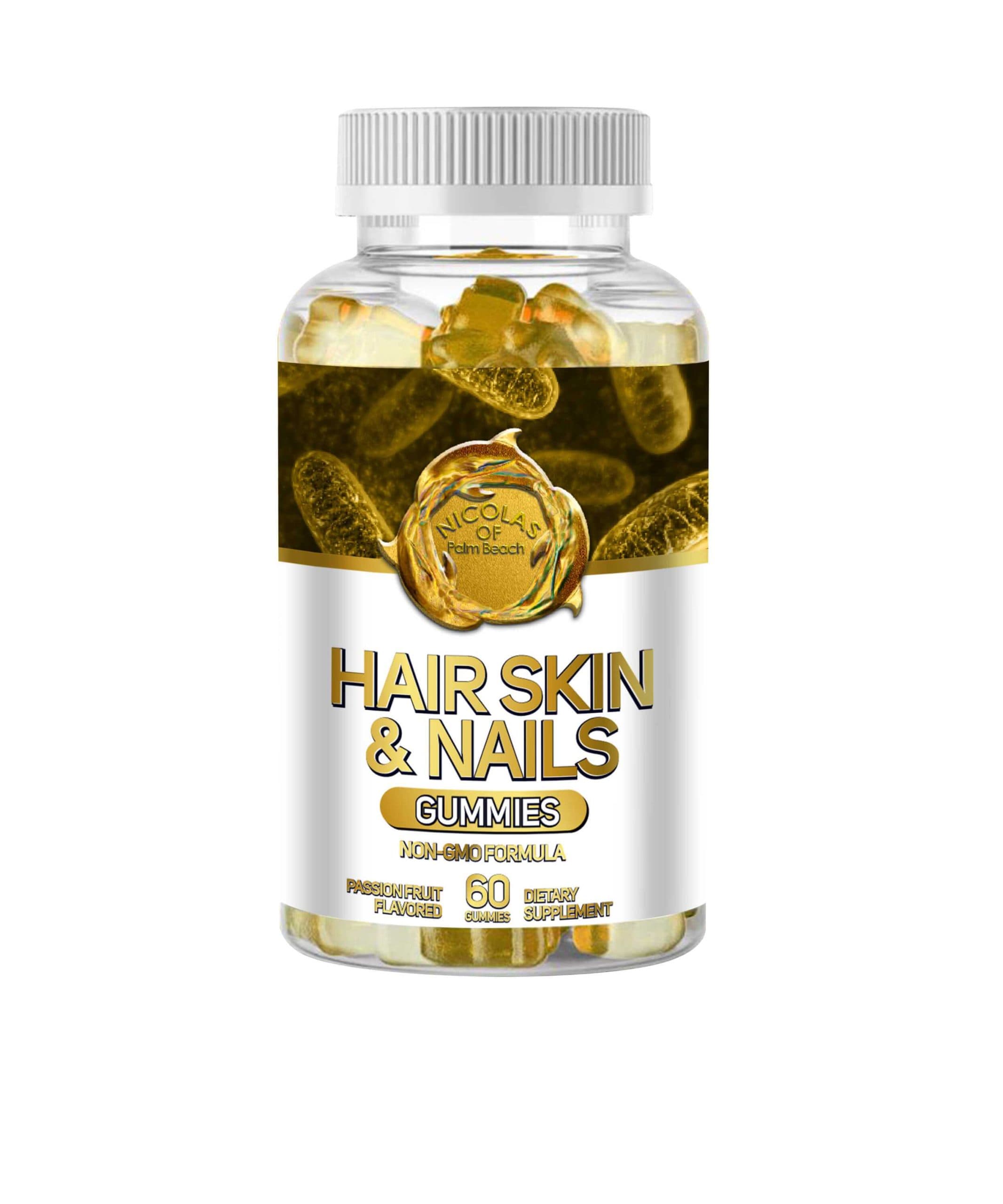 Nicolas of Palm Beach  Hair, Skin and Nails Gummy Vitamins