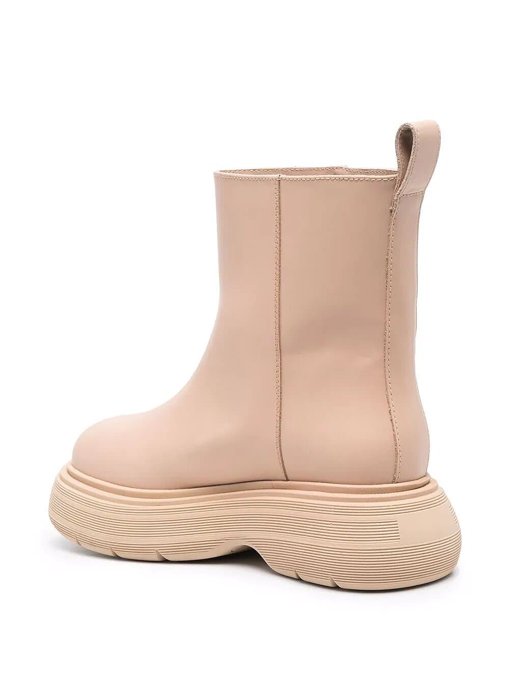 GIA COUTURE Leather Ankle Boots Nude thumbnail 3