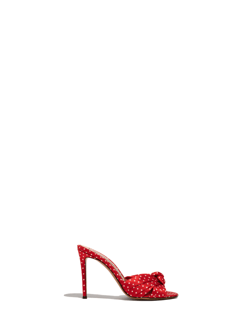 Alexandre Vauthier Satin Sandals