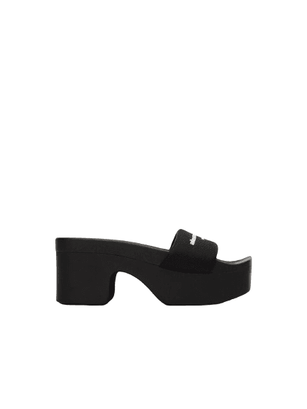 Alexander Wang Platform Slide In Nylon