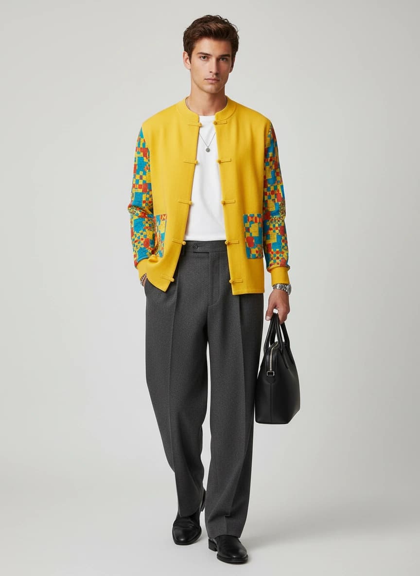 Sparkle Collection Yellow Cardigans Hoodie/Sweatshirt/Sweater thumbnail 2