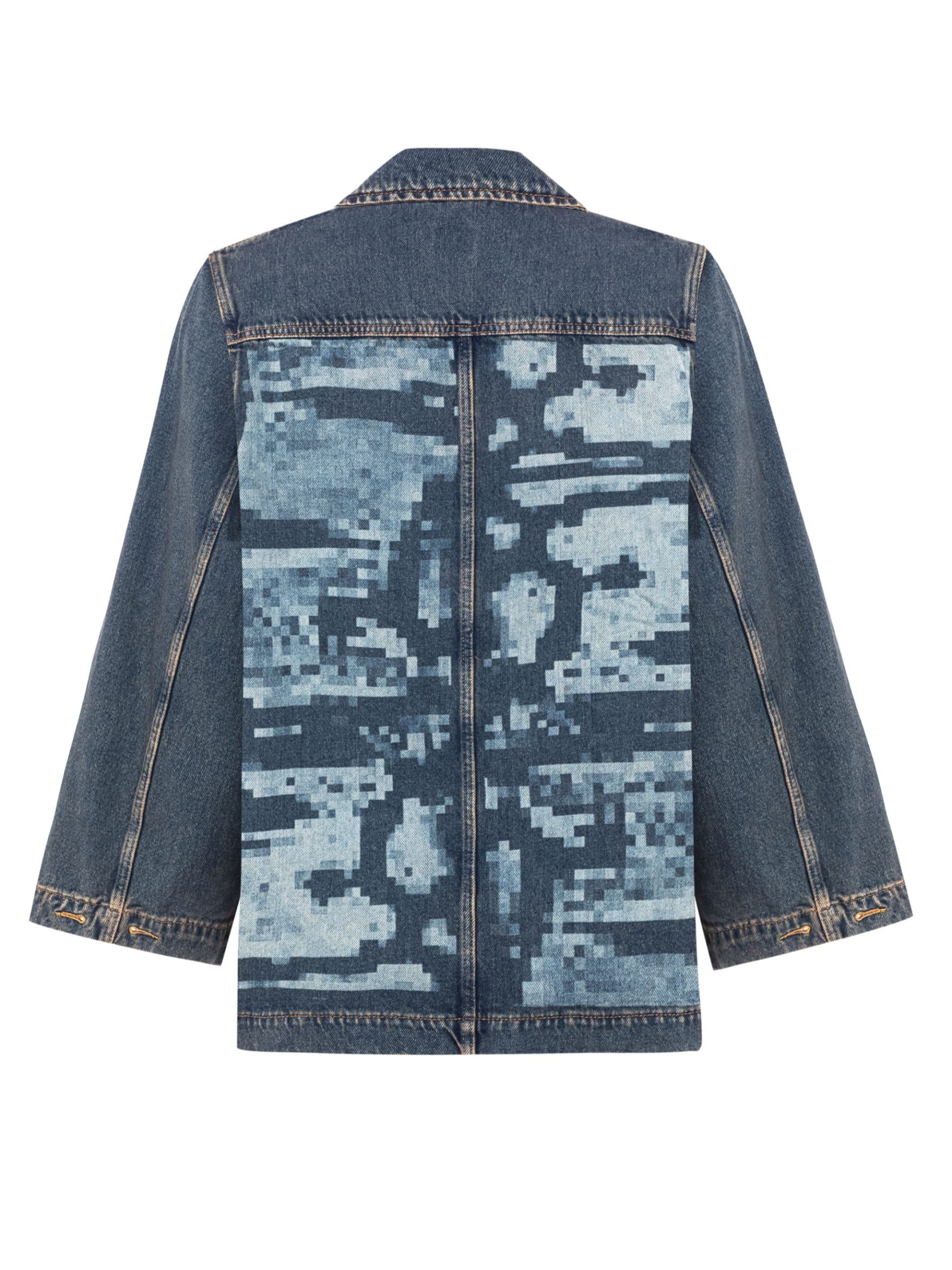 GLIX Blue Denim Jacket/Blazer thumbnail 3