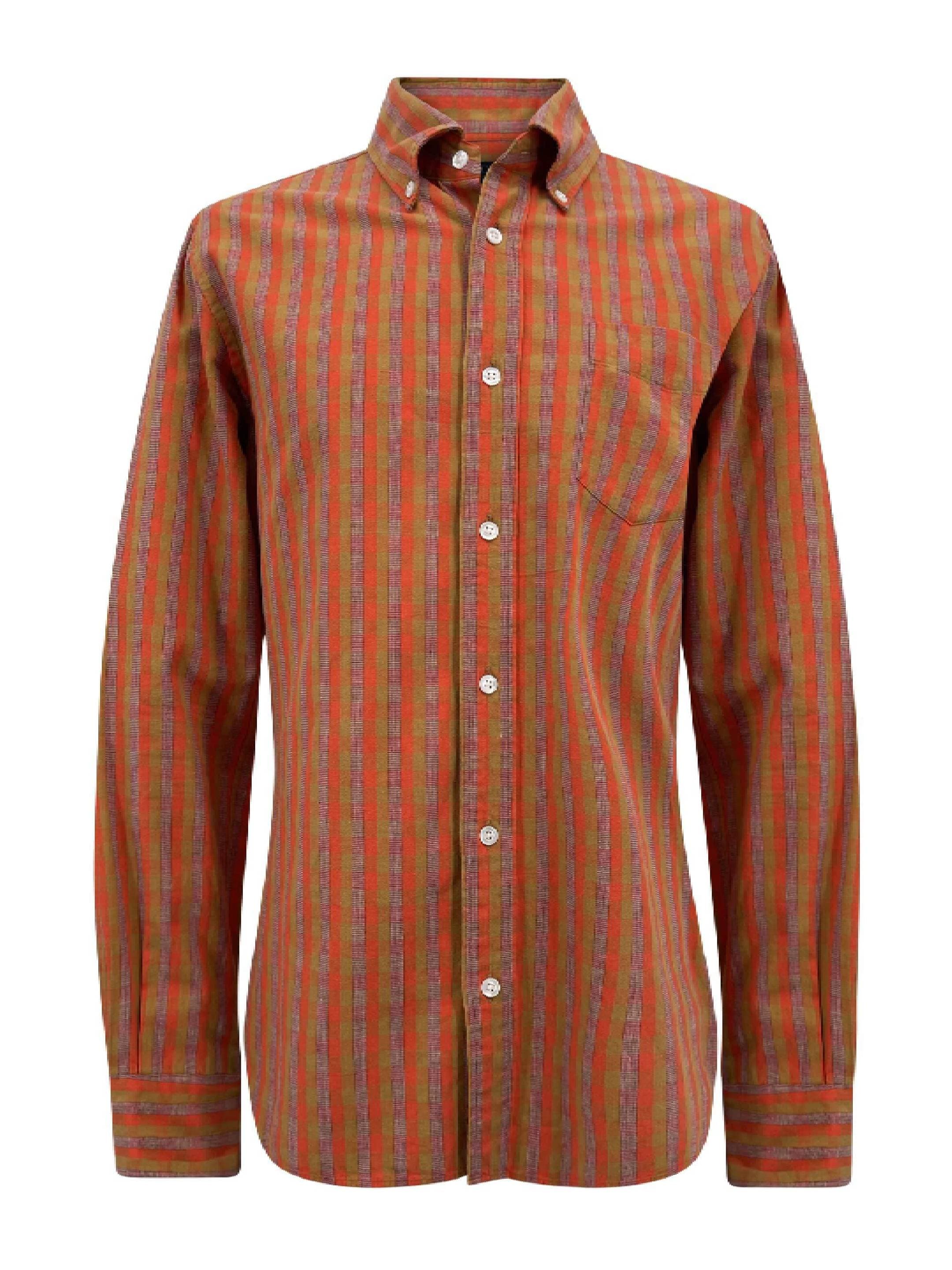 HIROMI ASAI, Orange Shirt, Isemomen Premier Cotton