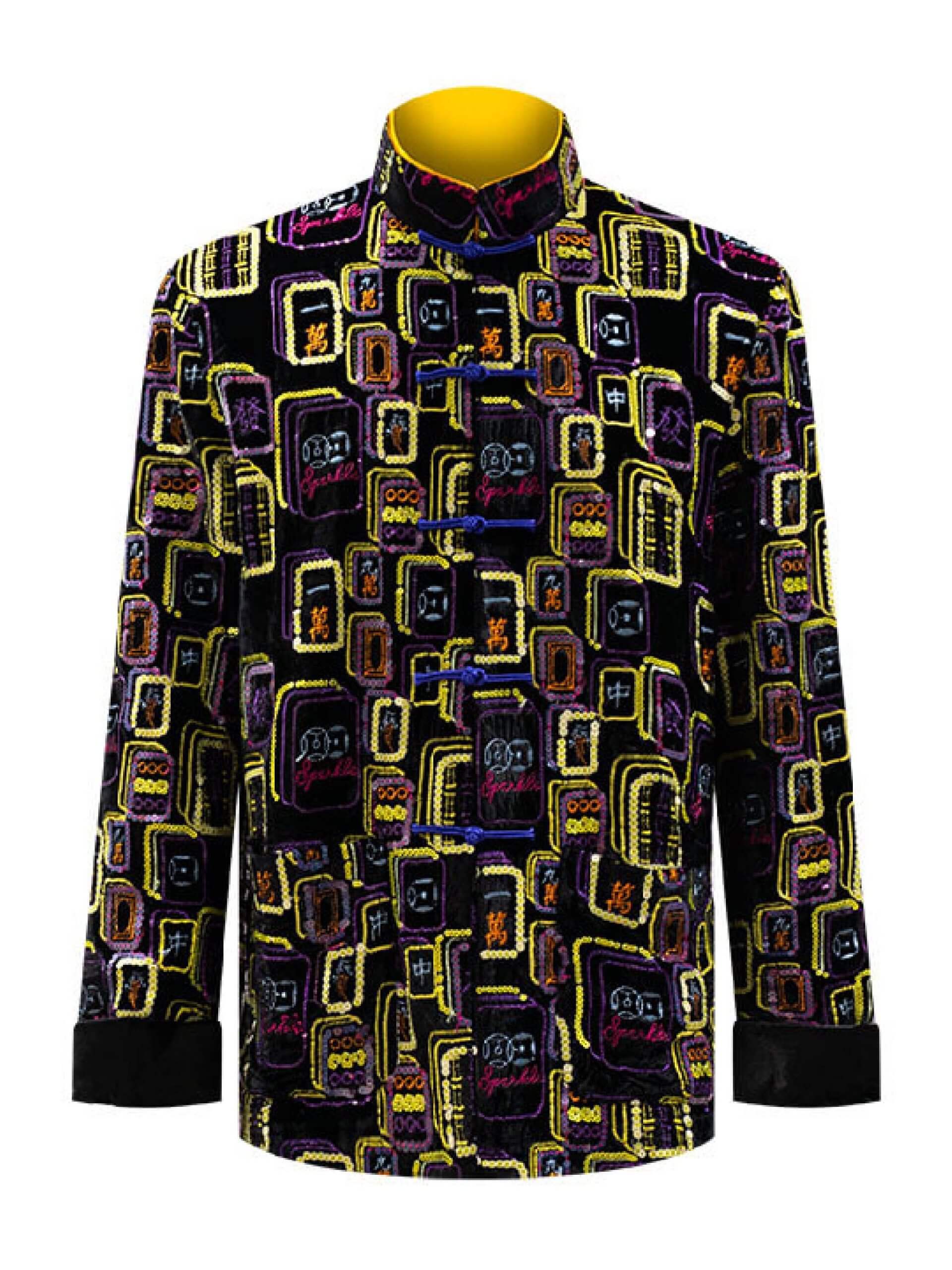 Sparkle Collection Black Biker Jacket Jacket/Blazer