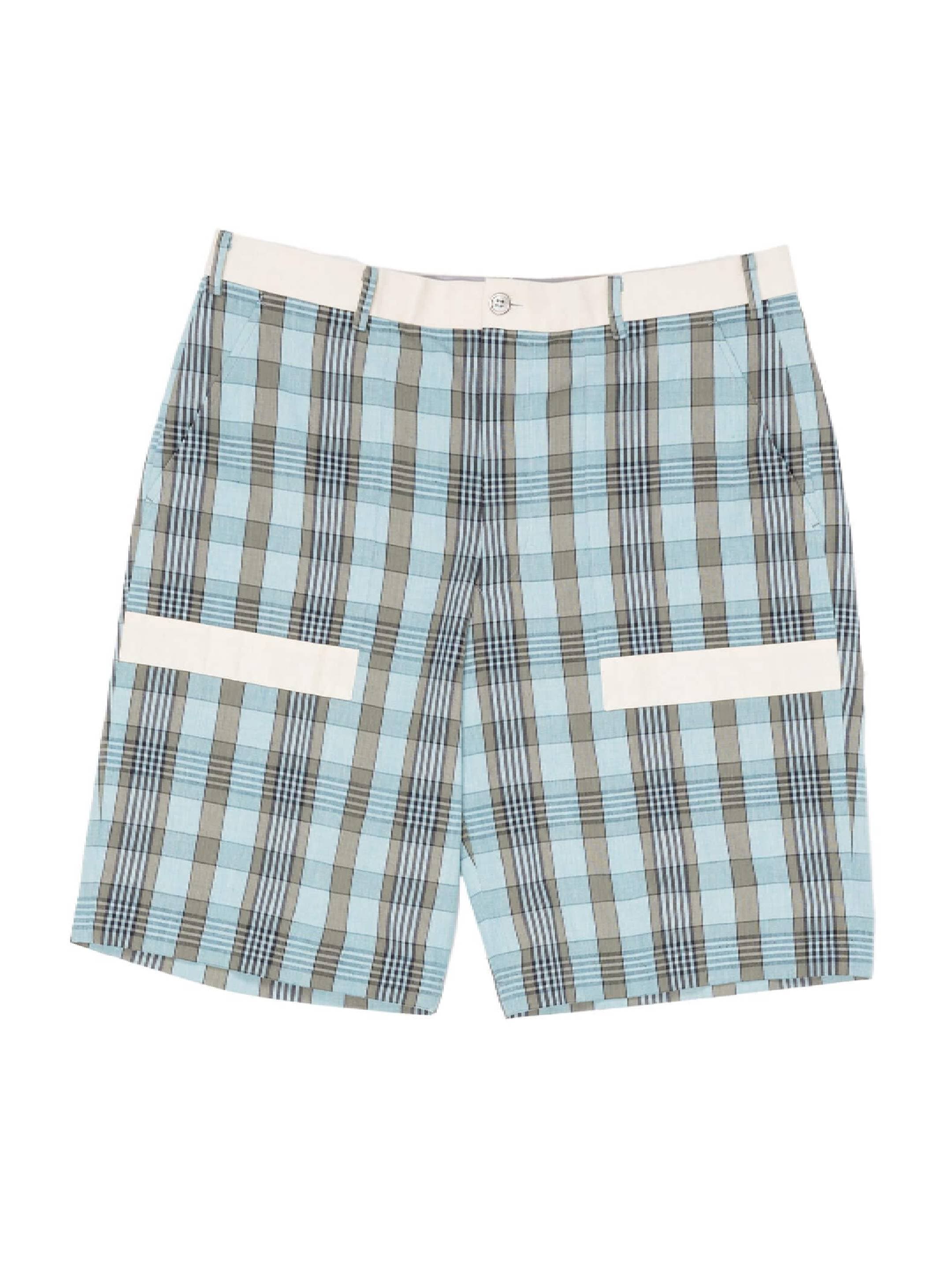 HIROMI ASAI Isemomen Green Premier Cotton Short Pants