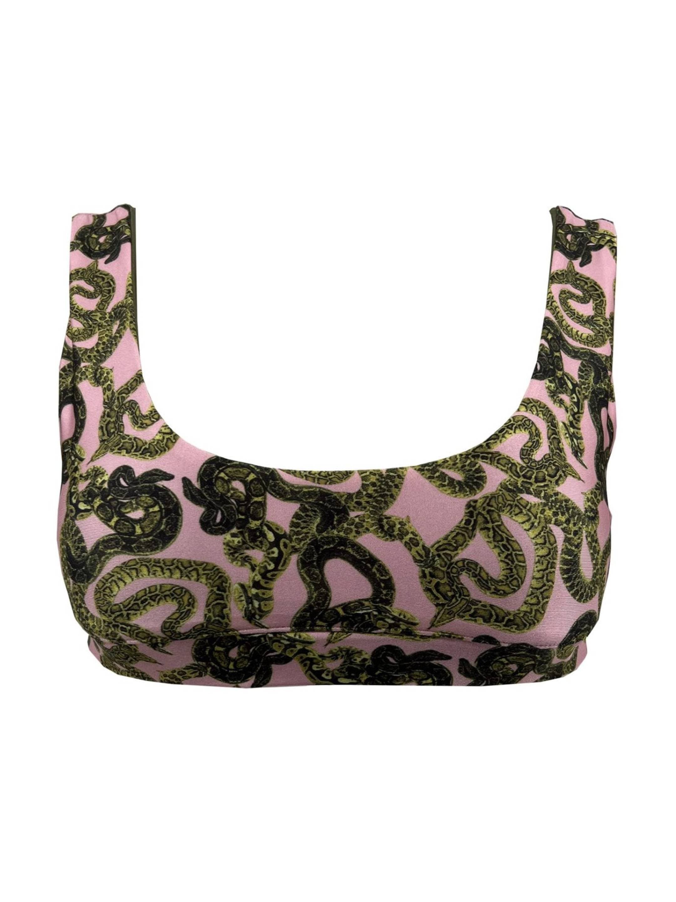 MONZLAPUR SS23 – Snake Bra – PINK