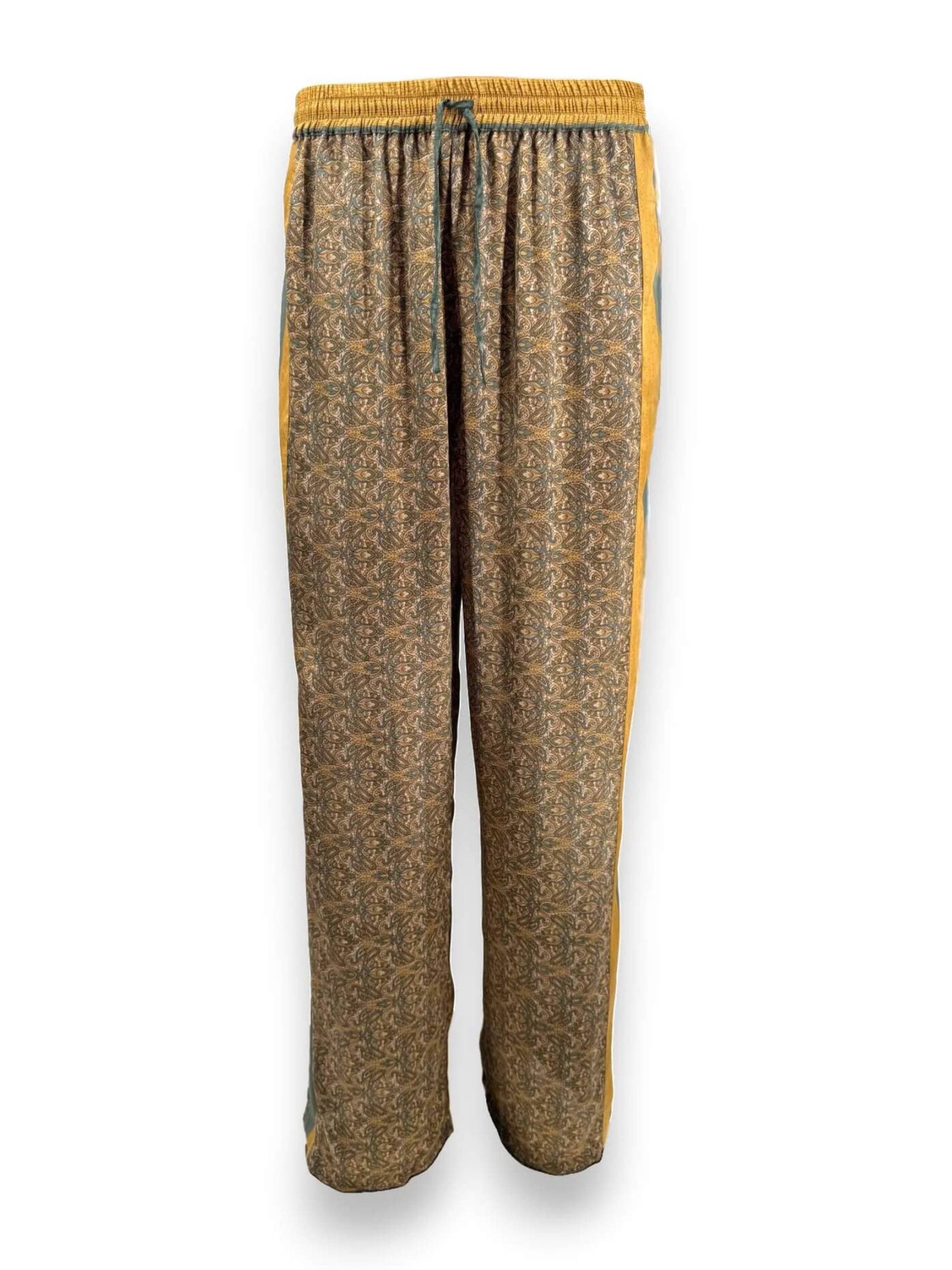 MONZLAPUR Floral Print Wide Leg Pants