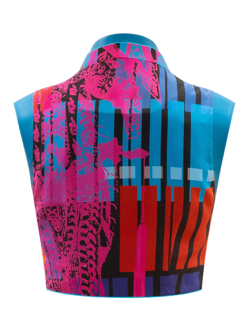 Sparkle Collection Multi-Color Sleeveless Top thumbnail 4