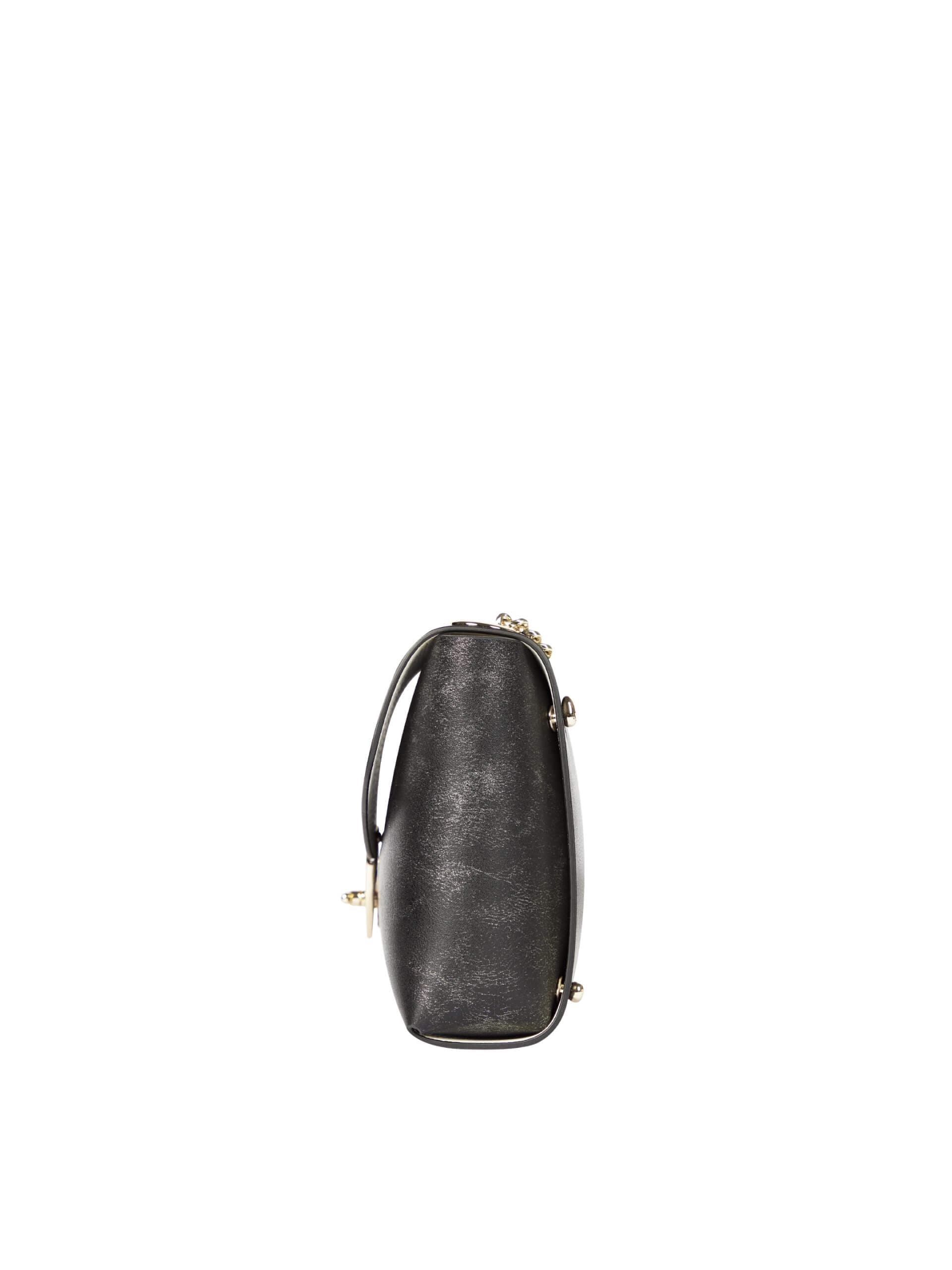 WANACCESSORY White Black Calf Leather Small Crossbody thumbnail 2