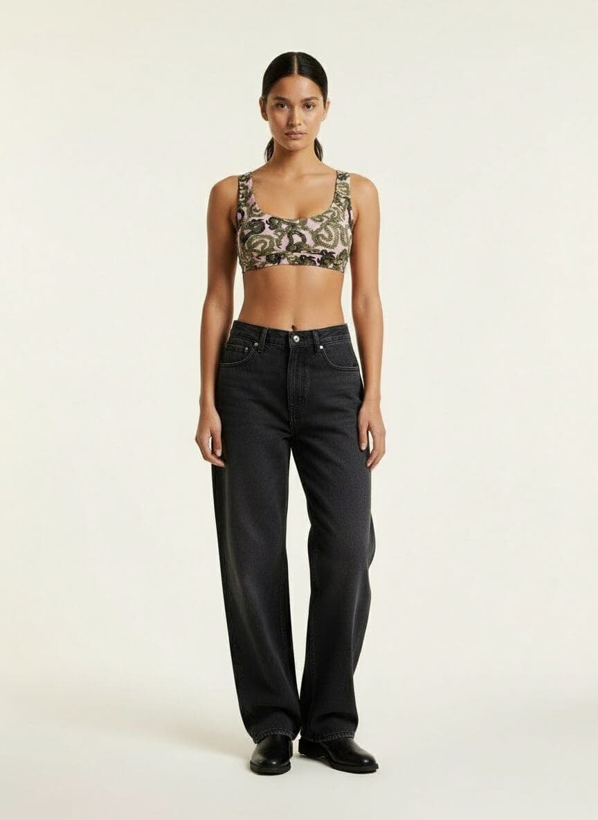 MONZLAPUR SS23 – Snake Bra – PINK thumbnail 4