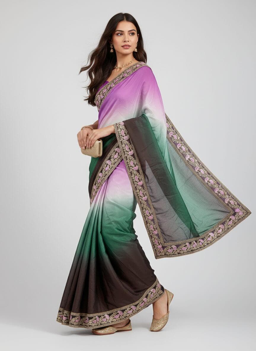 Hakoba Inc. Multi-Color Evening Dress thumbnail 2