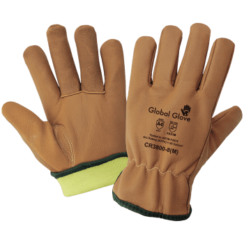 GGS CR3800 – Oil, Water, Cut and Flame Resistant Grain Goatskin Gloves – Cut Level A4