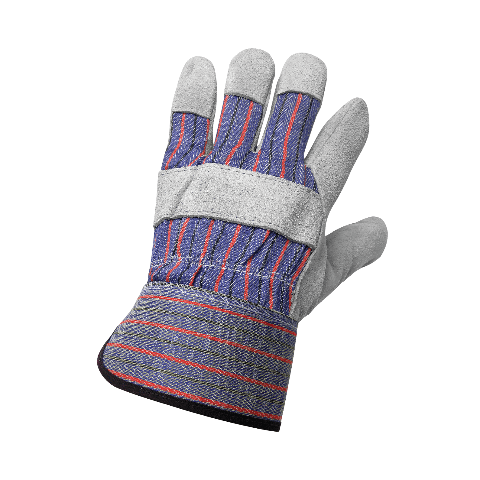 Global Glove – Economy Split Cowhide Leather Palm Gloves, Gauntlet Cuff – 2300 thumbnail 2