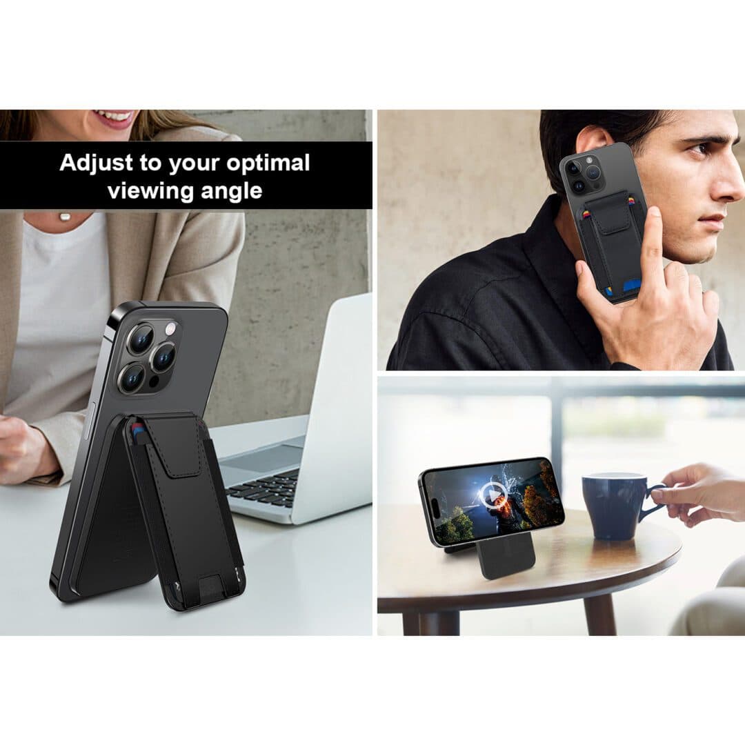 Leather Magnetic Wallet & Tracker – Apple Find My thumbnail 4