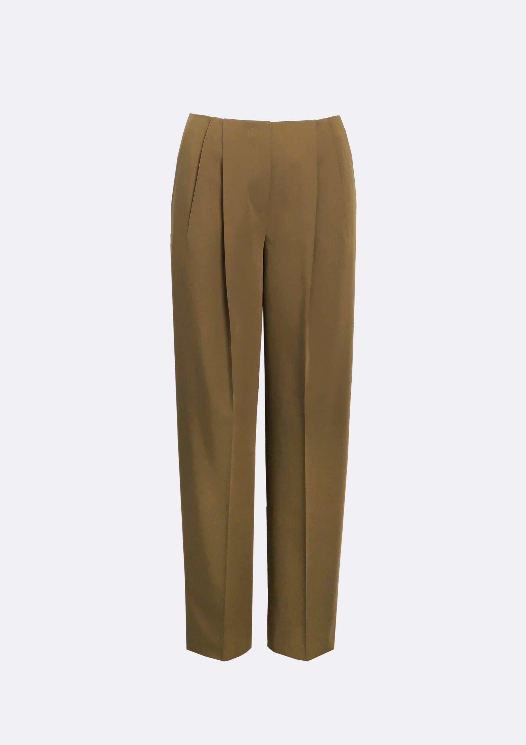 WAISTLESS TAPERED PANTS OLD GOLD