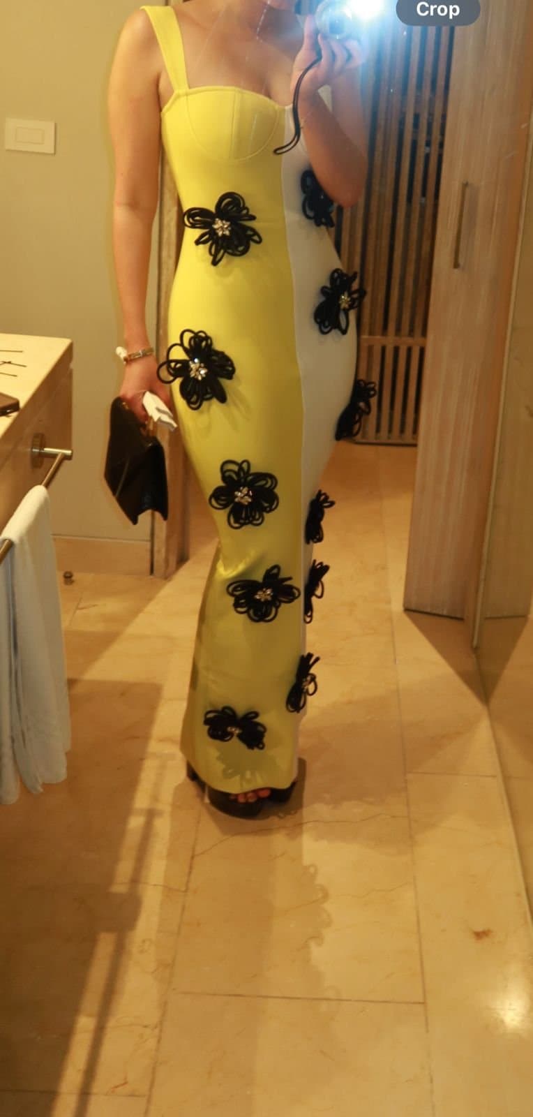 Vestido Elegante de Fiesta Bandage