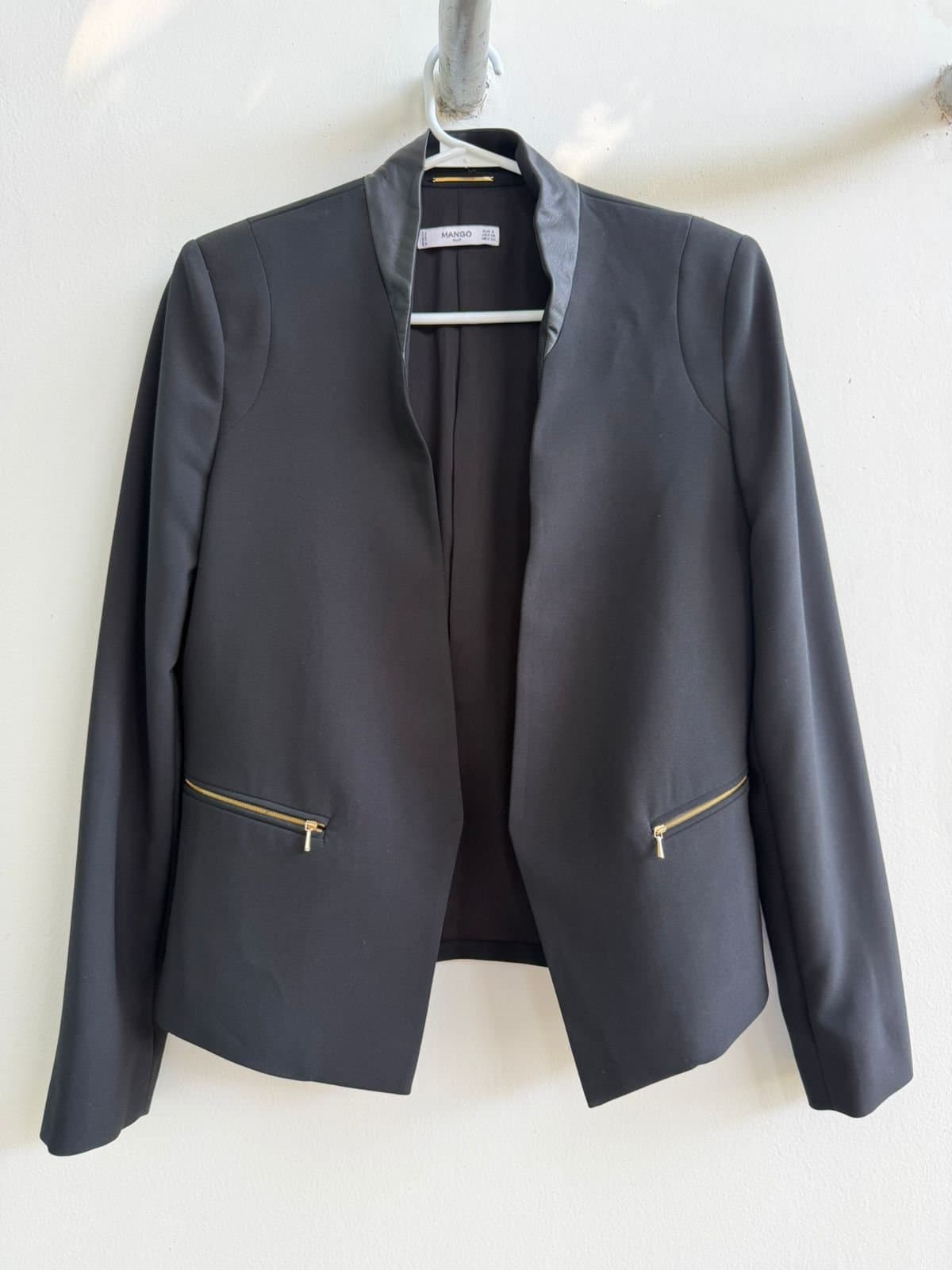 Blazer con Correderas MANGO