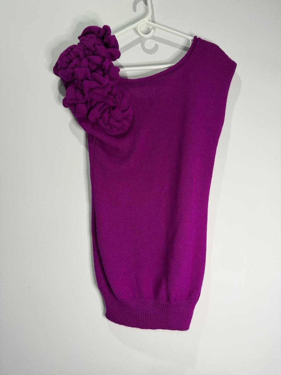 Chaleco Morado en Alpaca Warmi