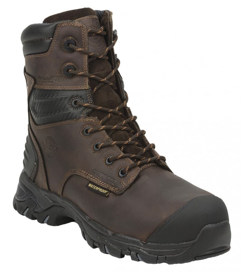 Justin Sabre Men’s 8″ Waterproof Composite Toe Work Boot-WK108*