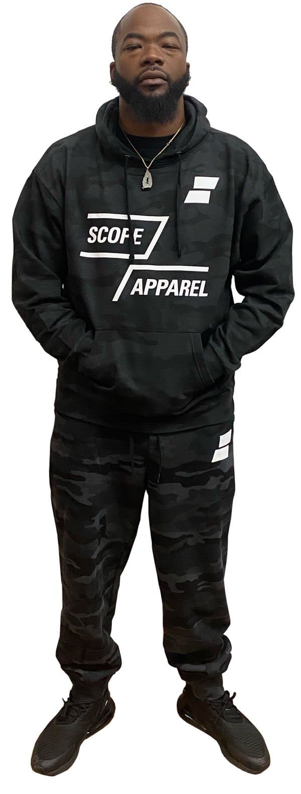 Scope Tech Joggers – Black &amp; Grey Camo thumbnail 2