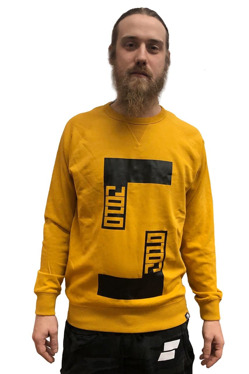 Scope Tech Crewneck – Mustard