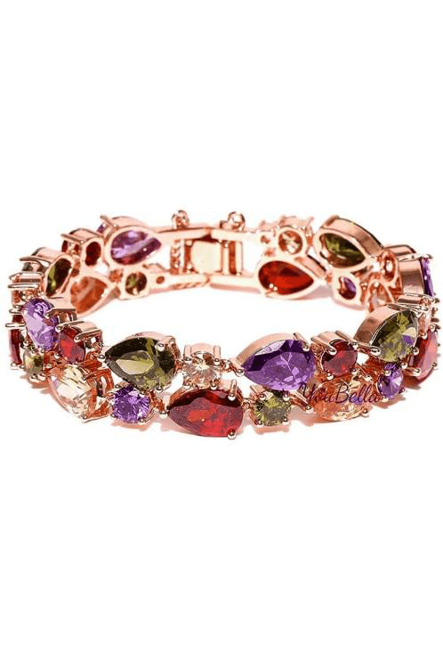 Alloy Gold Plated Princess Bracelet