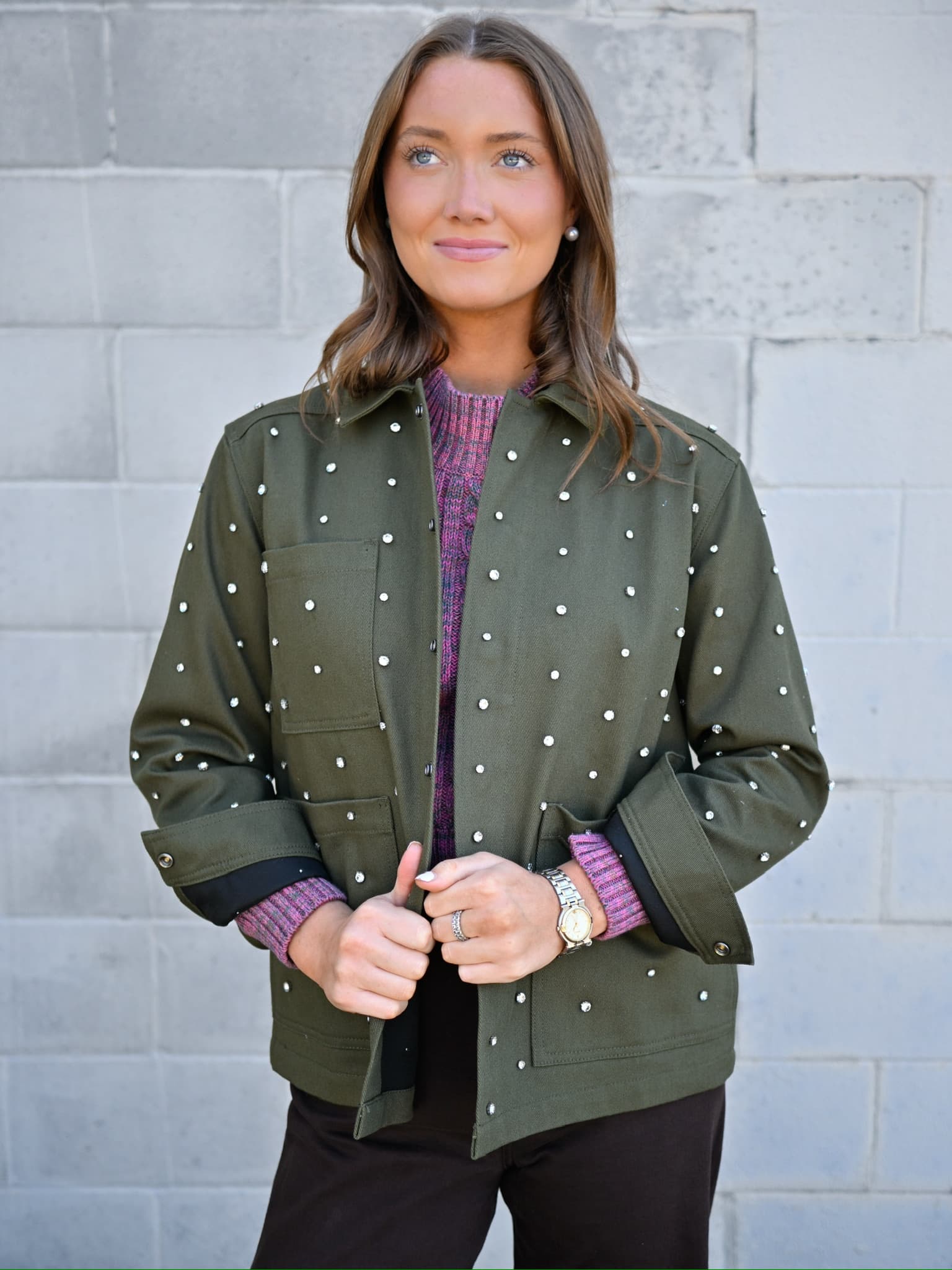 PISTOLA Cosette Relaxed Utility Jacket in Sycamore