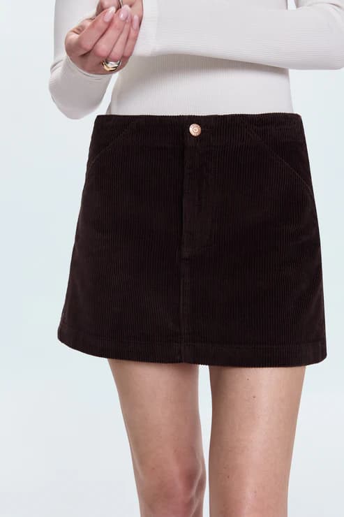 PISTOLA Uma Skirt in Mocha