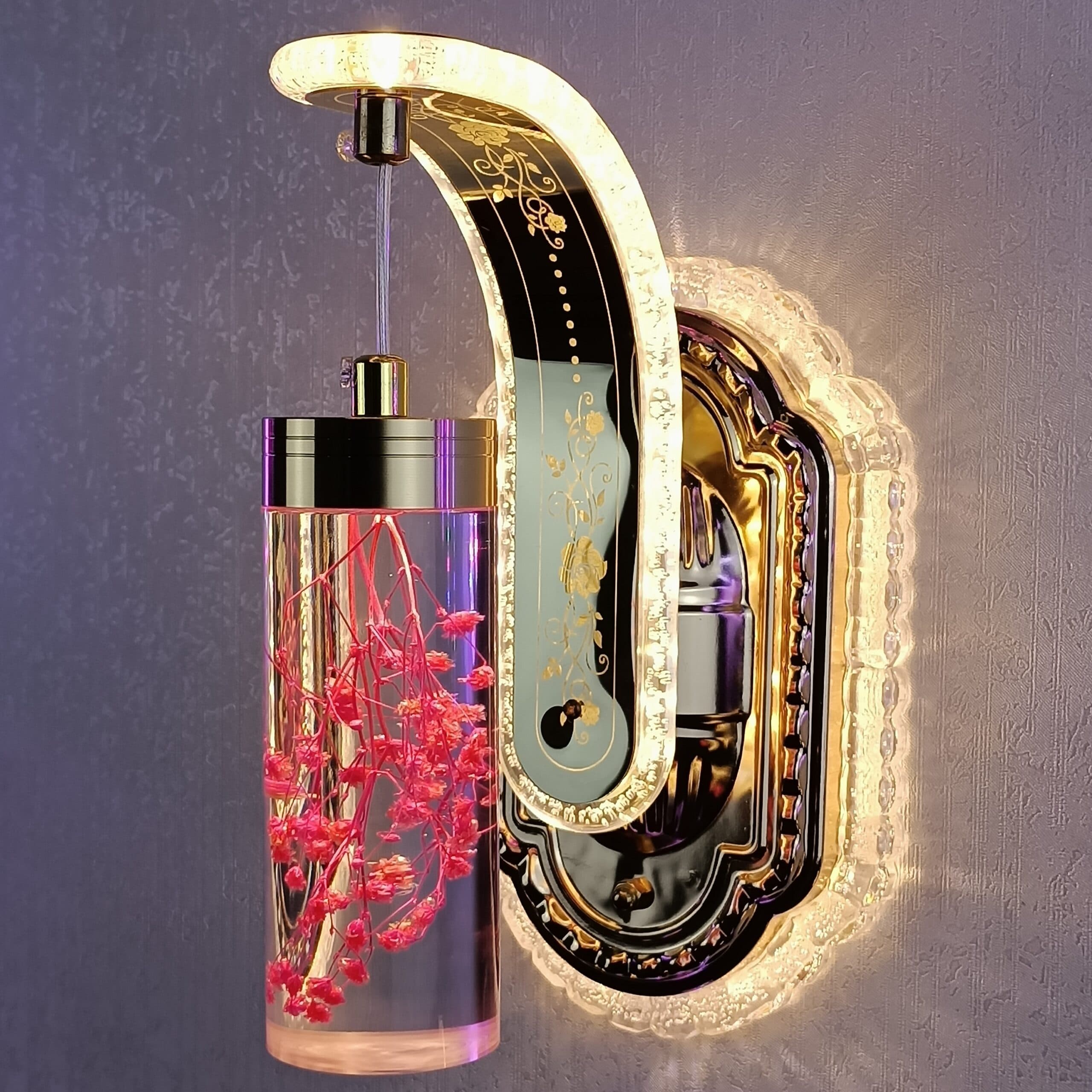 GlowBloom Amber Lamp – Elegance Meets Warmth! thumbnail 2