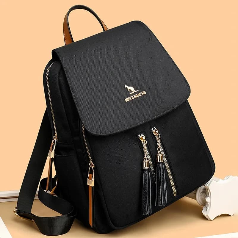 Hot Sale Of The Season New Fashion Silk Cloth Women’s Large Capacity Backpack Travel Bag Versatile Korean Style Double Shoulder