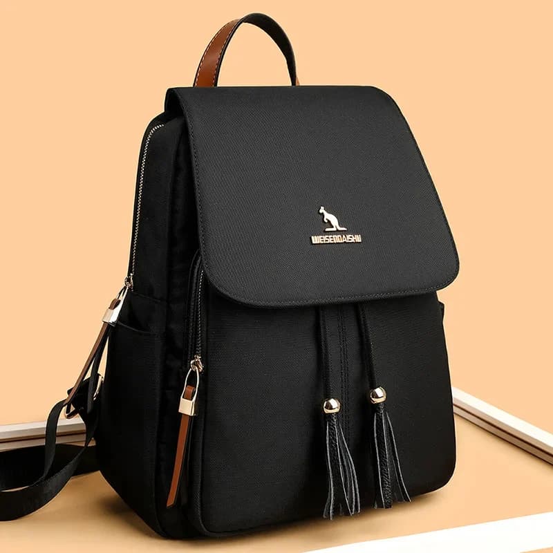 Hot Sale Of The Season New Fashion Silk Cloth Women’s Large Capacity Backpack Travel Bag Versatile Korean Style Double Shoulder thumbnail 2