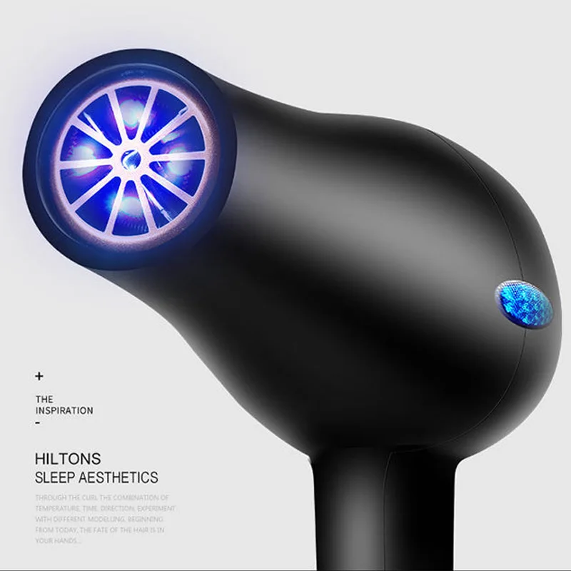 220V With EU Plug 1800W Hot And Cold Wind Hair Dryer Blow dryer Hairdryer Styling Tools For Salons and household use thumbnail 2