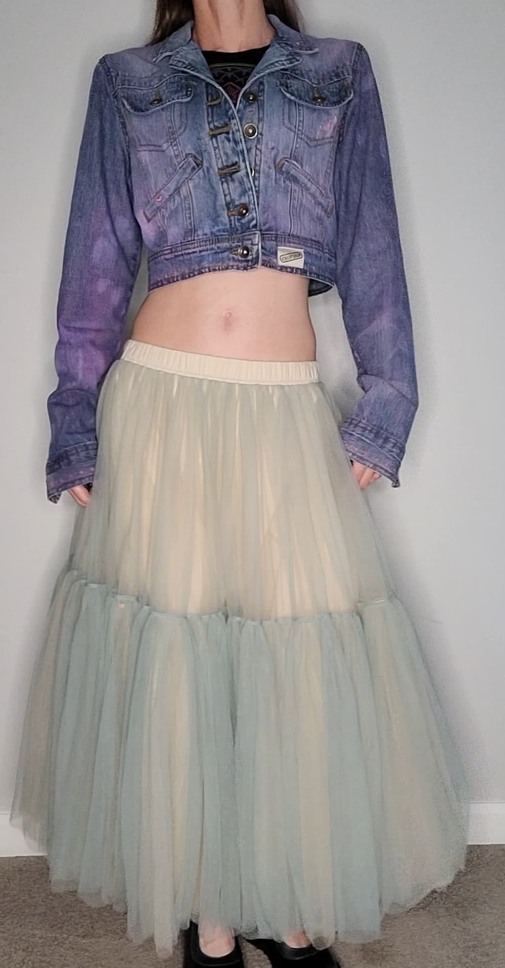 Hummingbird mini crop top jacket