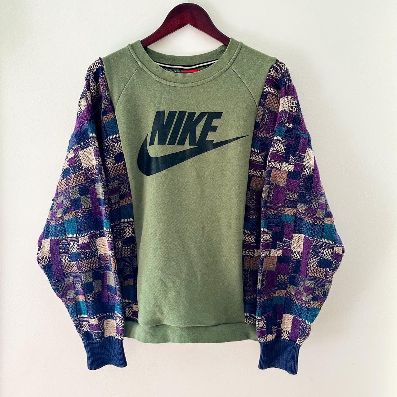 Reworked Nike Vintage Grandpa Sweater