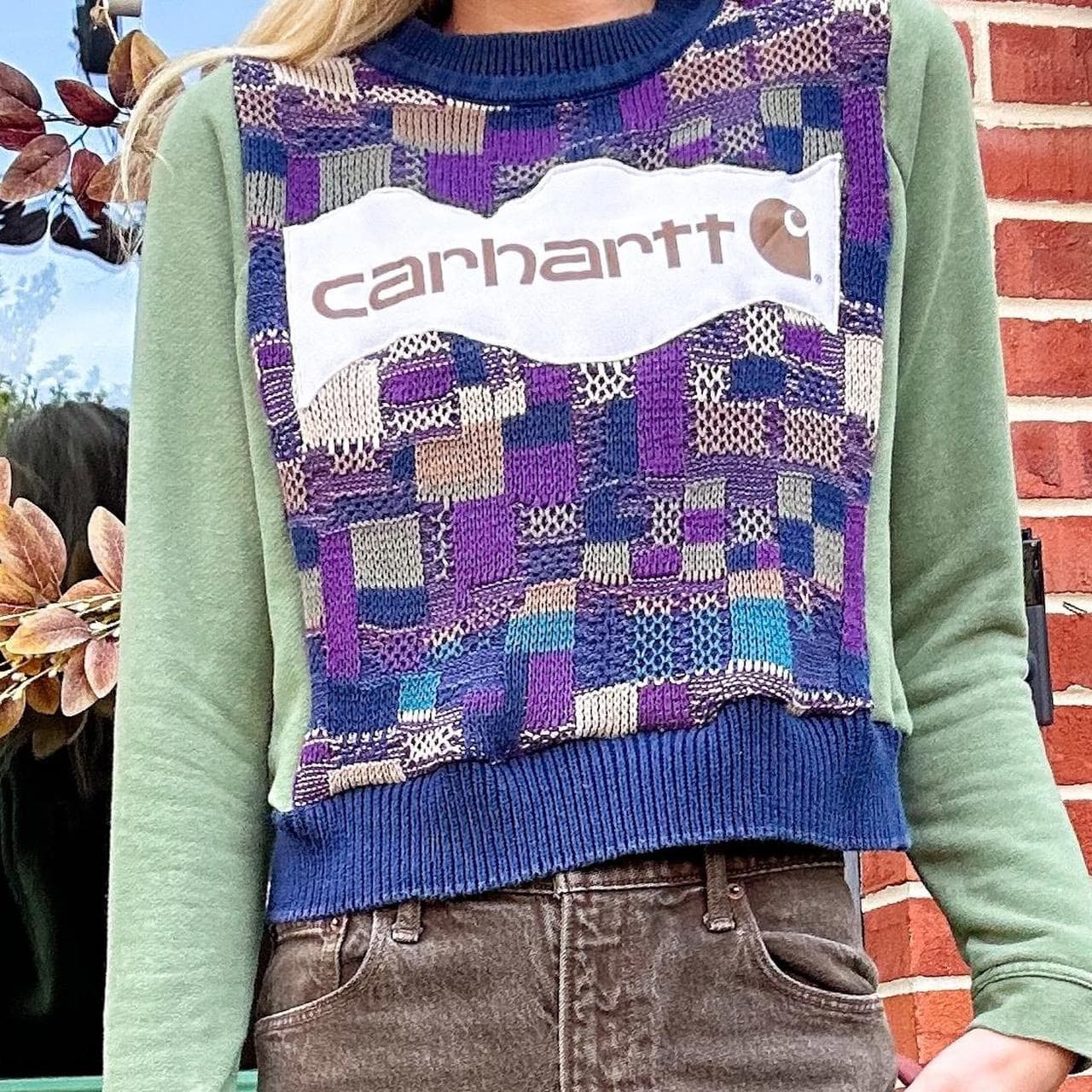 Carhartt Vintage Sweater Rework thumbnail 3