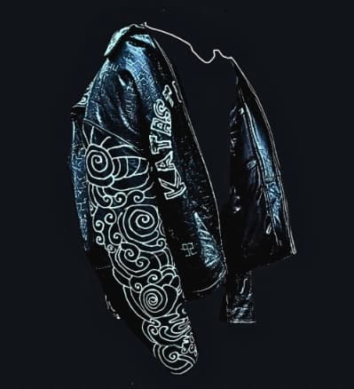 Krazy dragon biker jacket thumbnail 4