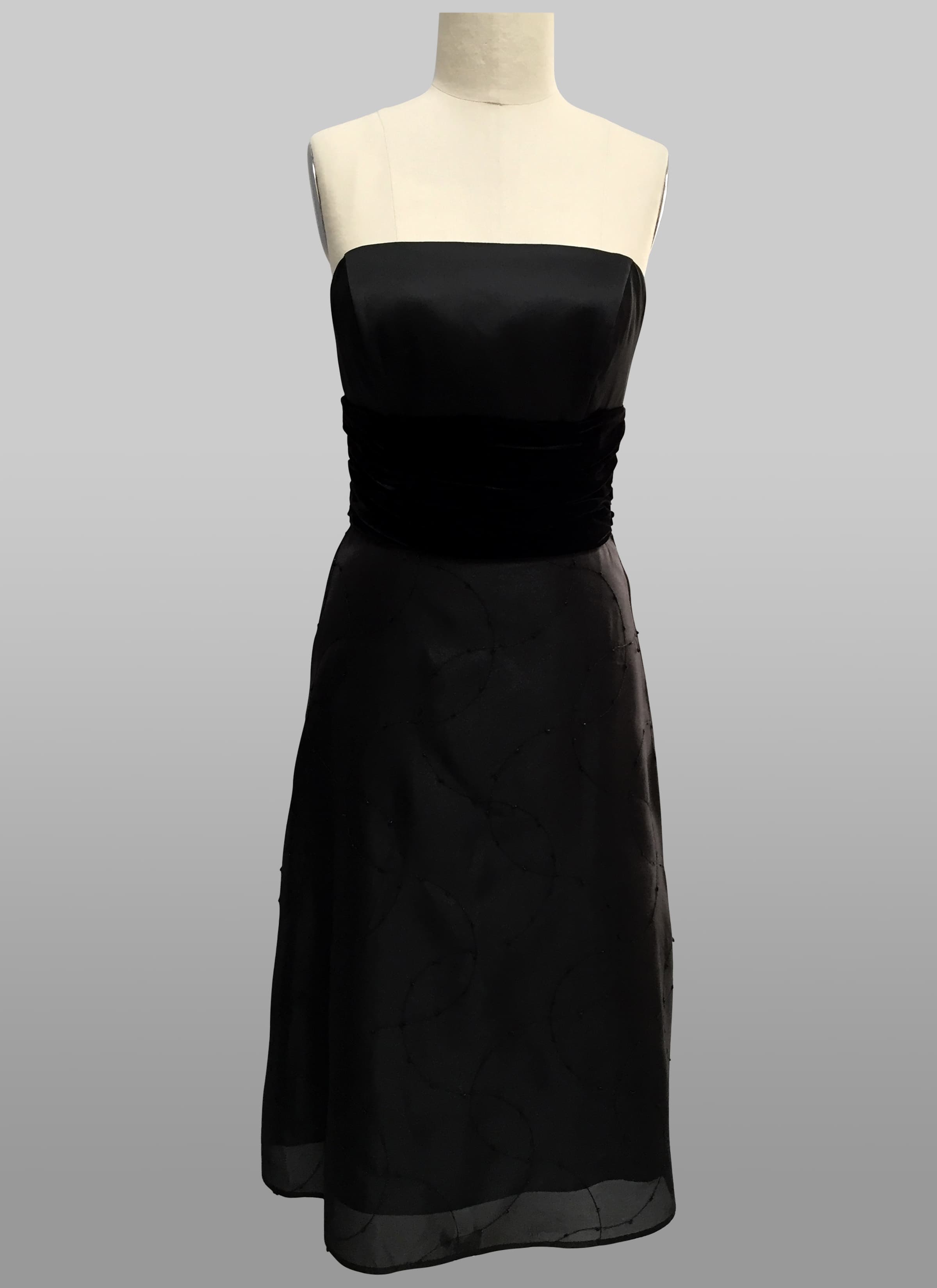 5892 Black Tie Tiffany Dress