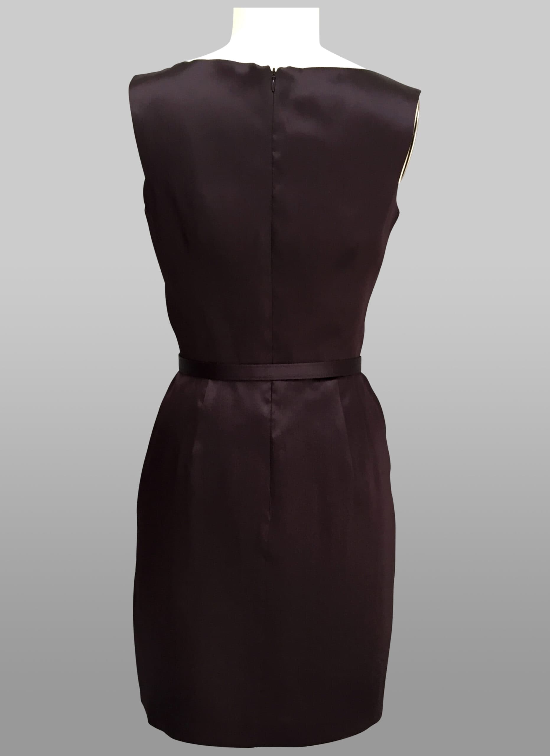 Hepburn Dress 4242 Aubergine thumbnail 2