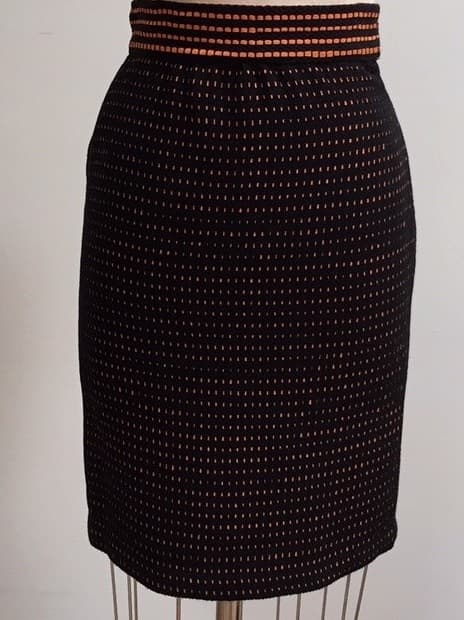 Slim Ribbon Skirt 3120