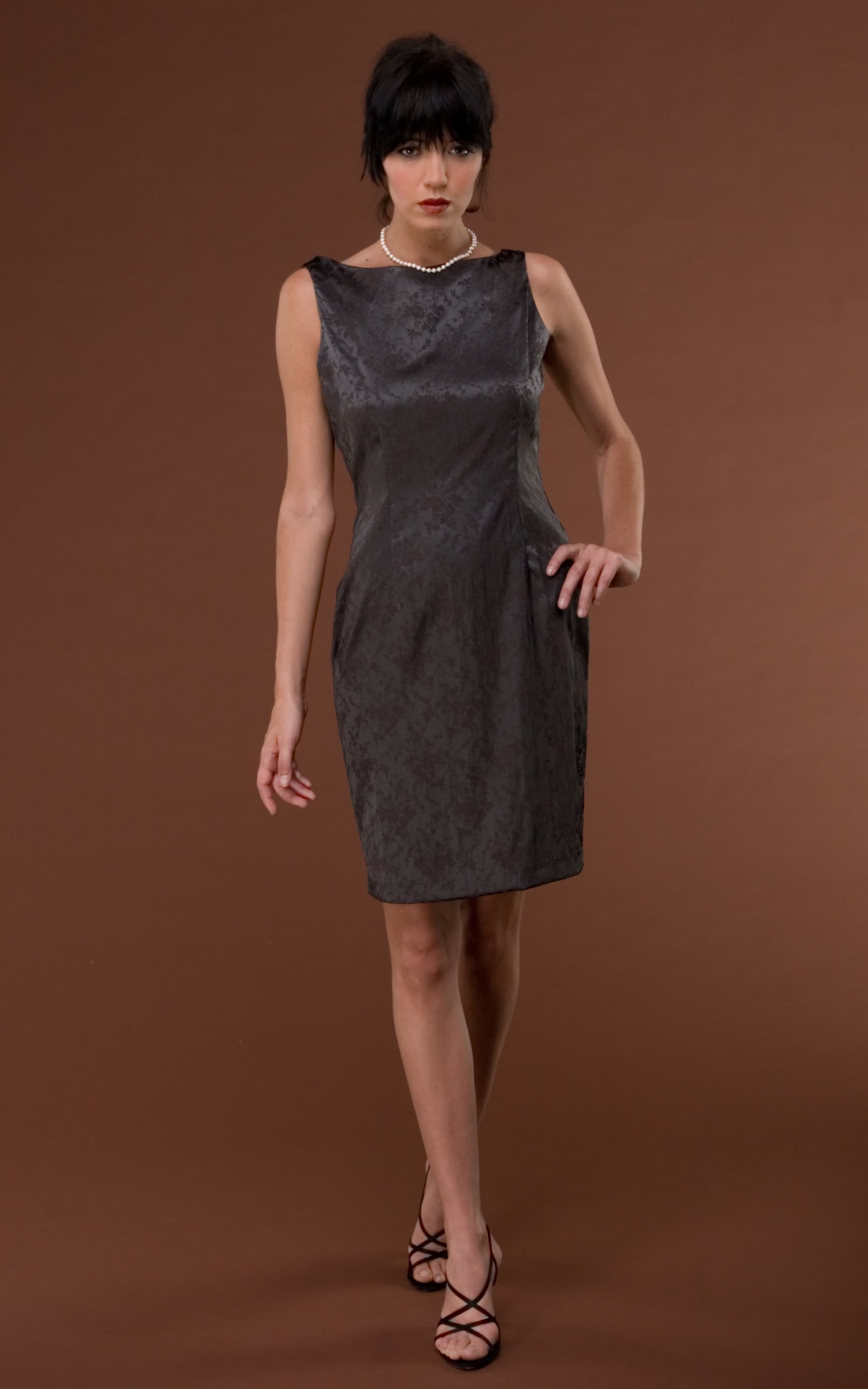 Audrey V Back Dress 4737