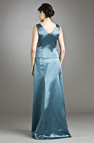 V Neck Top & Promenade Skirt 5832/9619 thumbnail 2