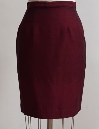 Back Button Skirt 9125