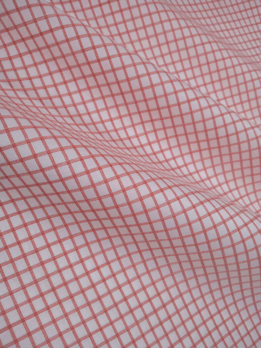 White and Orange Check Shirt | Mens dress shirts checked | Mens plaid dress shirt