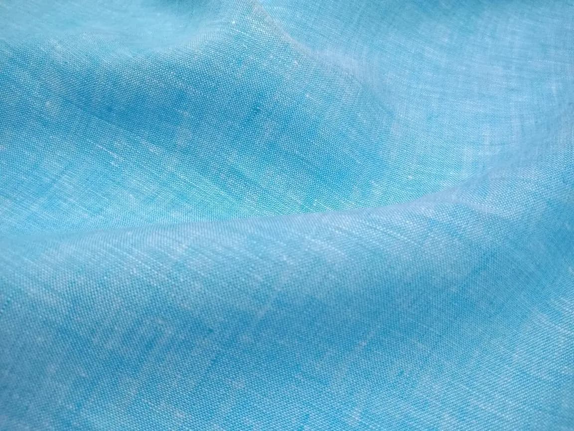 Cyan Color Lady Shirt thumbnail 2