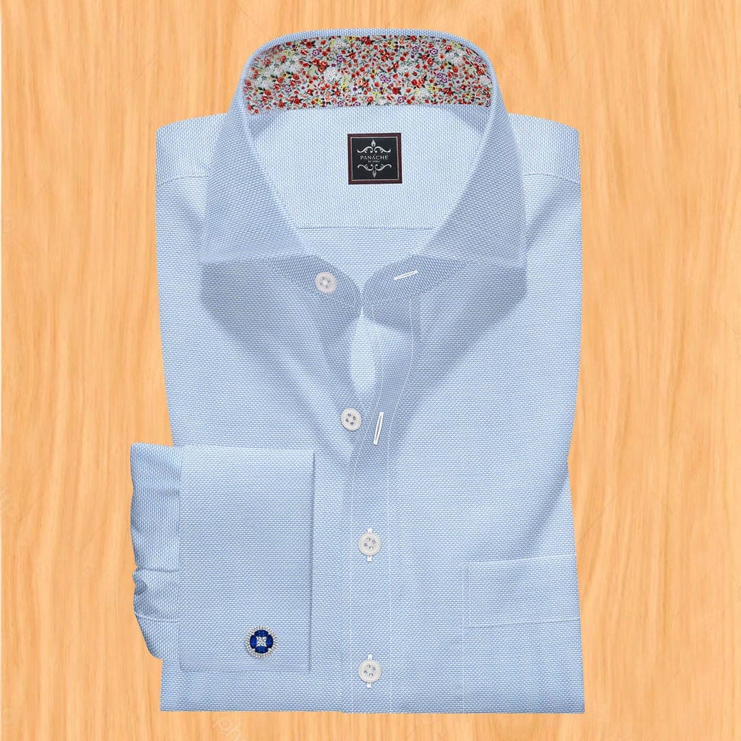 Blue Oxford Shirt | Dress shirt light blue	 |  Mens dress shirt light blue