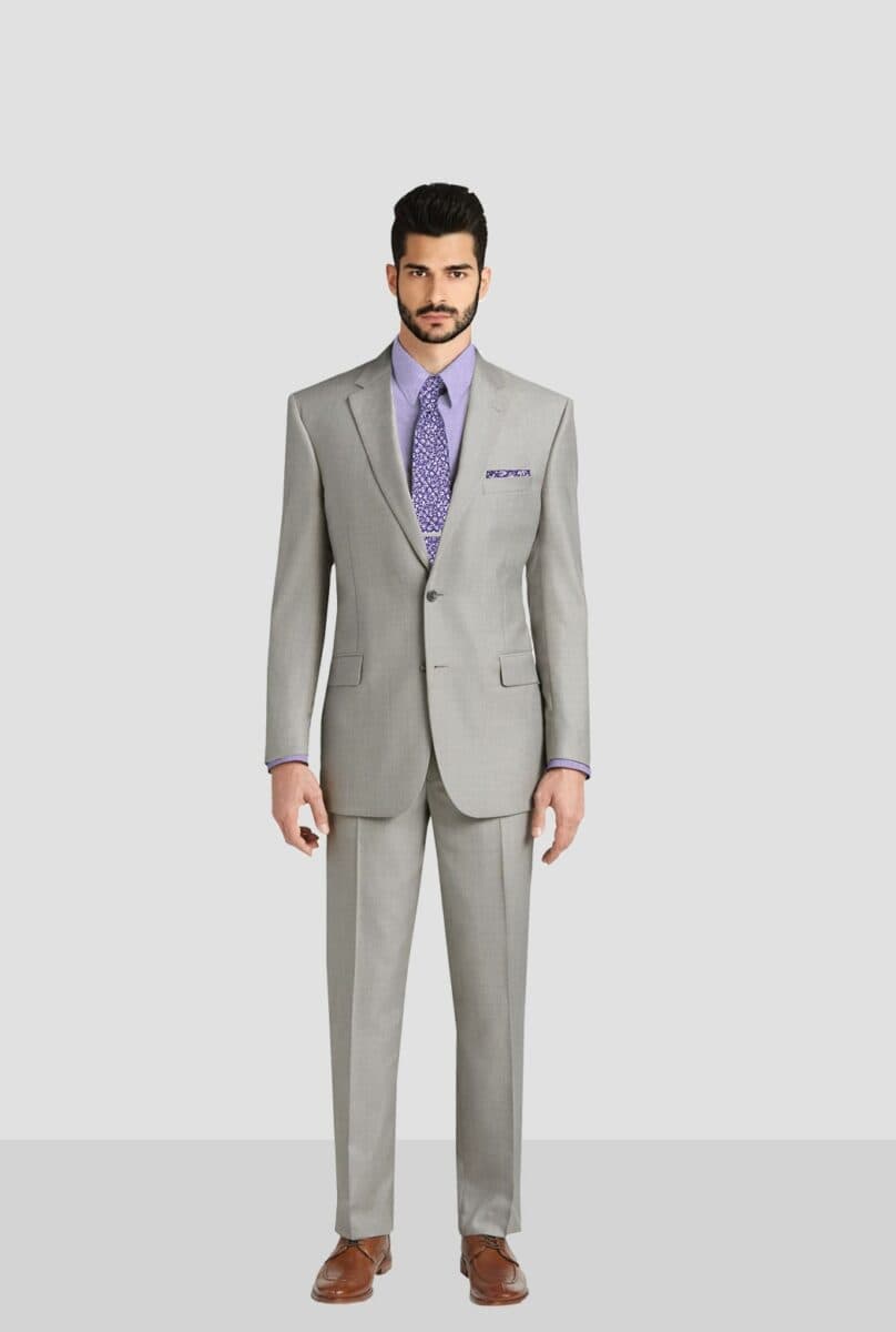 Light Grey Suit Vitale Barberis Canonico Mens Grey Suit