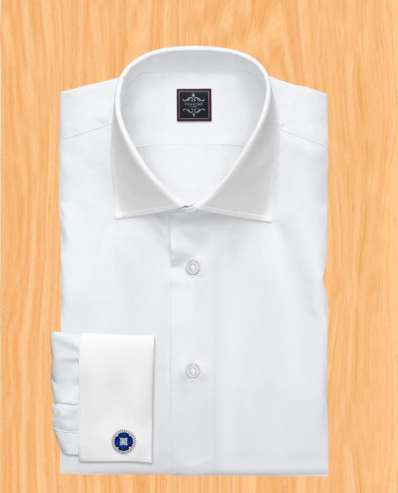 Wrinkle-Resistnec Mens Dress Shirt | Oxford White Dress Shirts