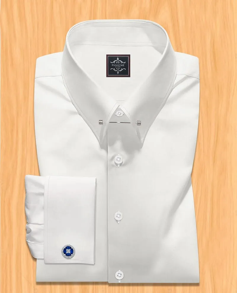 Dress shirt collar pins | Shirts with bar in the collar | Shirt collar pin bar