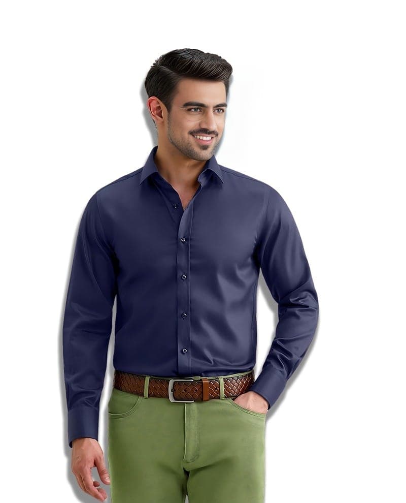 Navy Blue Dress Shirt | Blue Navy Dress Shirt